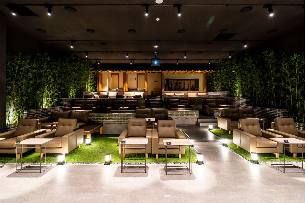 An Yeong Chae X Monoplex – first Korean traditional house dine-in cinema chooses Espedeo Supra-5000 RGB+ laser phosphor cinema projector with built-in media server and cinema audio processor
