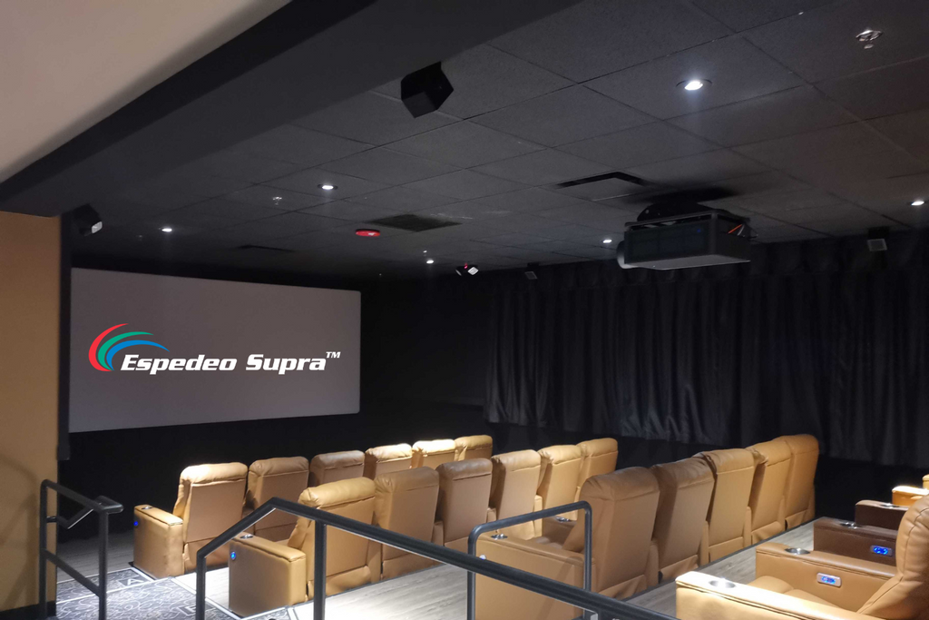 Emagine Entertainment Chooses Espedeo Supra-5000 RGB Plus Laser Phosphor Cinema Projector for their Branded Screening Room Concept